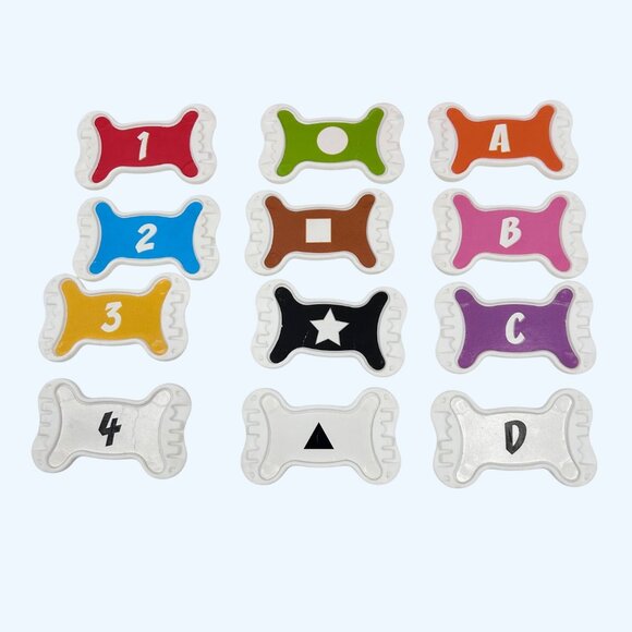 RED ROVER 2009 MATTEL INTERACTIVE TALKING DOG TOY W/ EDUCATIONAL BONE PIECES - Picture 7 of 9